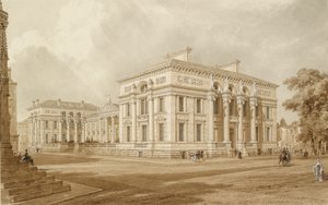 Vue sud-est du bâtiment Taylor et des galeries universitaires - Joseph Mallord William Turner