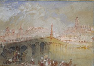 Le Pont de Blois : Dissipation du brouillard, 1826-1830 - Joseph Mallord William Turner