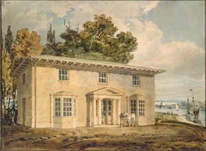 Les Penrhyn Arms à Port Penrhyn, vers 1797-1798 - Joseph Mallord William Turner