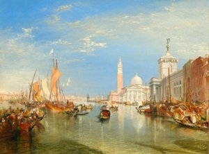 Venise : La Dogana et San Giorgio Maggiore - Joseph Mallord William Turner