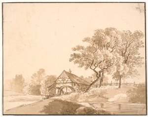 Un moulin à Lausanne - J.P. Møller