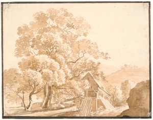 Un moulin à Lausanne - J.P. Møller