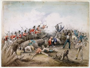 Émeute de la palissade Eureka, Ballarat, Australie, 1854 - J.R. Henderson