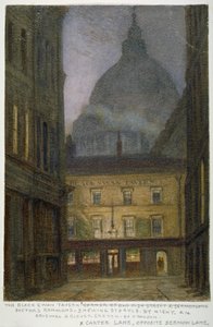 La Taverne du Cygne Noir à Carter Lane, Londres - JT Wilson