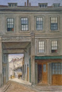 Vue de New Inn, Old Bailey, City de Londres - JT Wilson