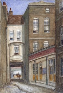Auberge du Cheval Blanc, Fetter Lane, Londres - JT Wilson
