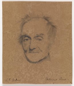 Portrait du peintre J.L. Lund - J.V. Gertner