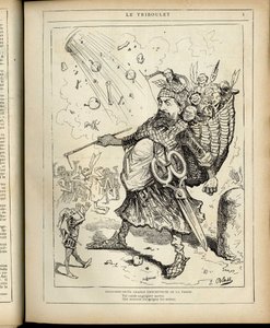 Illustration de J. Blass (1847-1892) dans Le Triboulet - J. (1847 1892) Blass