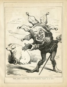 Illustration de J. Blass (1847-1892) dans Le Triboulet - J. (1847 1892) Blass