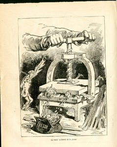 Le Triboulet, Satirique en N & B - J. (1847 1892) Blass