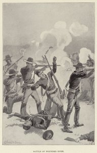 Bataille de Wounded Knee - J. (after) Steeple Davis