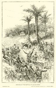 Ouverture de la bataille de Las Guasimas - J. (after) Steeple Davis