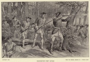 La première victoire de Washington - J. (after) Steeple Davis