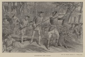 La première victoire de Washington - J. (after) Steeple Davis