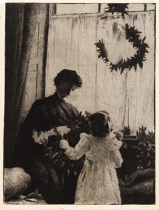 Feuilles de Noël - J. Alden Weir