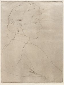 Grande tête de profil