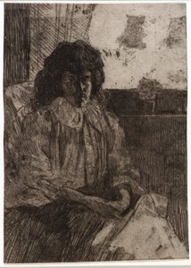 Croquis à la fenêtre n°2 - J. Alden Weir