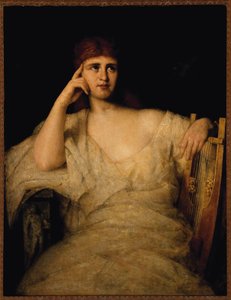 La muse de la musique - J. Alden Weir