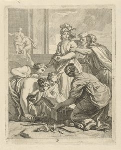 Achille et les filles de Lycomède (Scènes de la vie d
