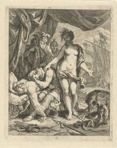 Achille pleure la mort de Patrocle - J. Alexander Janssens