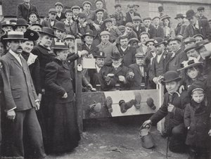 Foire du mât de Corby, dans les stocks - J. Benjamin Stone