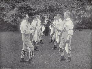Stratford-on-Avon Mop, danse du foin - J. Benjamin Stone