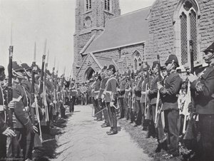 Jour de Tynwald, saluant le gouverneur - J. Benjamin Stone