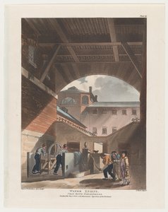 Moteur à eau, prison de Cold-Bath Field, 1808