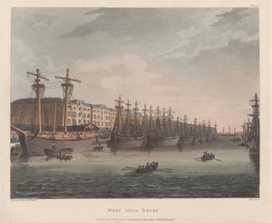 Docks des Indes occidentales, 1er janvier 1810