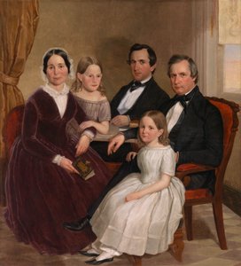 William Jervis Hough et sa famille