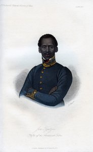 Jan Tzatzoe, Cafre de la tribu Amakosah, 1848 - J. Bull