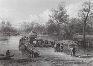 Australie : Le bac, Echuca - J. C. Armytage