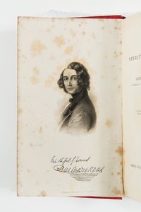 Gravure de Charles Dickens dans A New Spirit of the Age 1844