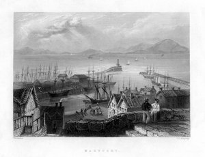 Maryport, Cumbria, Angleterre, 19e siècle