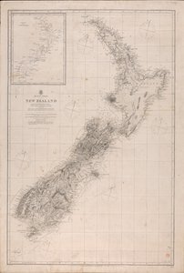 Carte de la Nouvelle-Zélande