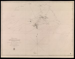 Carte des îles Seychelles par les officiers des navires H.M. Leven et Barracouta sous la direction du Capt. W.F.W. Owen R.N. 1825