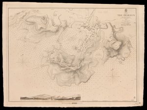 Grèce, le Pirée ou Port Drako relevé par le Commandant Thomas Graves, H.M.S. Beacon 1840 - J. & C. Walker