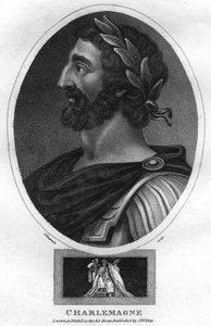 Charlemagne, ou Charles le Grand, Roi des Francs et Empereur du Saint-Empire romain, 1805