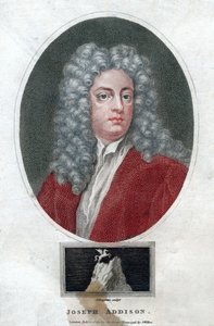 Joseph Addison, homme politique et écrivain anglais, 1796