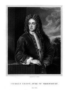 Charles Talbot, 1er duc de Shrewsbury, homme politique britannique, 1831 - J. Cochran