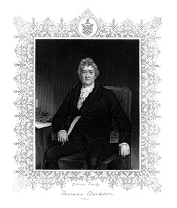 Thomas Clarkson, homme politique anglais et militant anti-esclavagiste, 19e siècle - J. Cochran