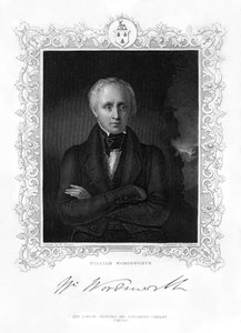 William Wordsworth, poète romantique anglais, 19ème siècle