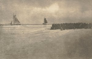Sur une côte néerlandaise