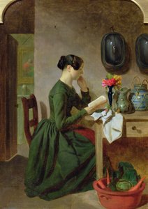 La Gouvernante, vers 1858 - J. Davies