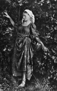 Une paysanne russe, 1912 - J. Daziaro