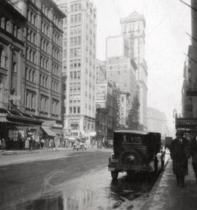 Broadway et le Times Building, New York, États-Unis, 20e siècle - J. Dearden Holmes