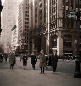 Lower Broadway, New York City, USA, 20ème siècle - J. Dearden Holmes
