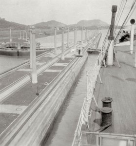 SS Orbita, Canal de Panama, Panama, 20e siècle - J. Dearden Holmes