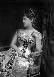 Louise Massin actrice française - J. E. Tourtin