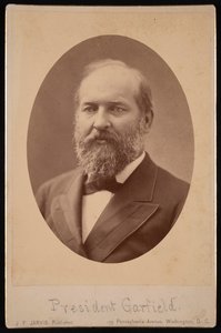 Portrait de James Abram Garfield 1831-1881, mars 1881 - J F Jarvis